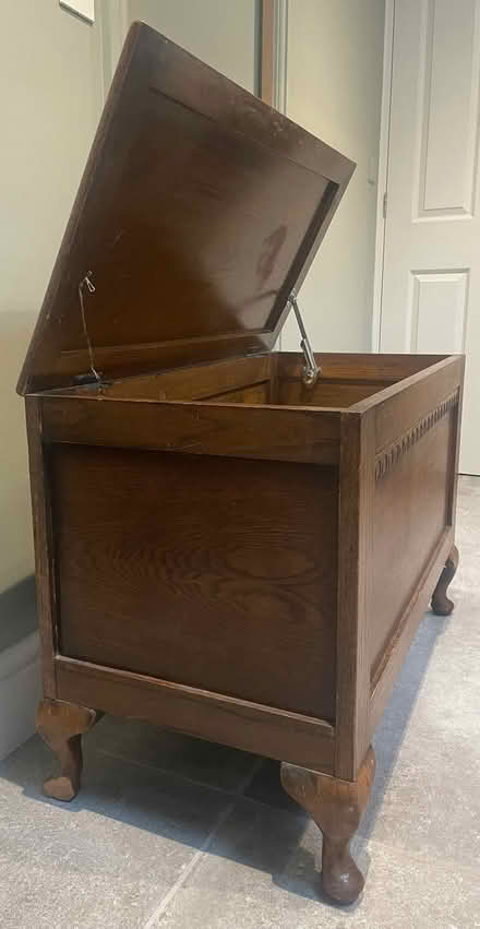 Photo of free Antique Wooden chest/ blanket box (Lower Weston) #4