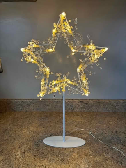 Photo of free Light up star Christmas decoration (North Wingfield S42) #1