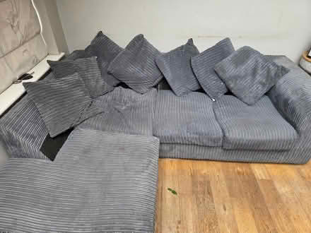 Photo of free Grey sofa with chaise (South Ascot SL5) #1