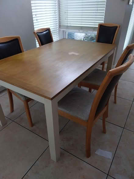 Photo of free Kitchen table and 6 chairs (walkinstown) #1
