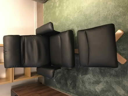 Photo of free Argos swivel armchair with footstool. (Linslade LU7) #1