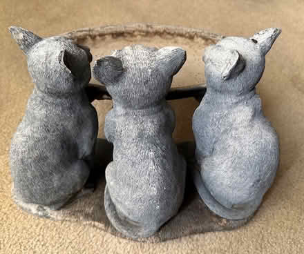 Photo of free Resin Garden Bird Bath (Cupertino - DeAnza and 280) #2