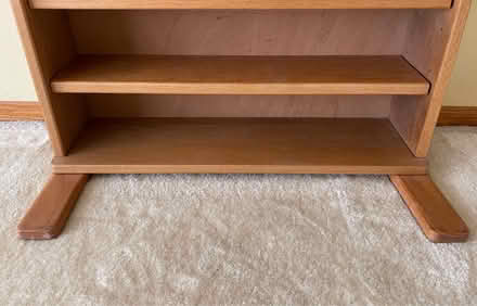 Photo of free Wood Display Shelving Unit (near the Cupertino Library) #3