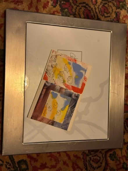 Photo of free Brushed Steel Picture Frame (Frecheville S12) #1