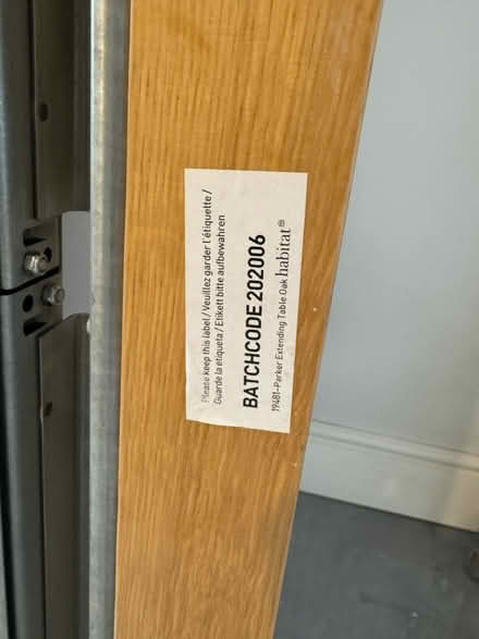 Photo of free Habitat Solid Oak Table Top (LA1) #4