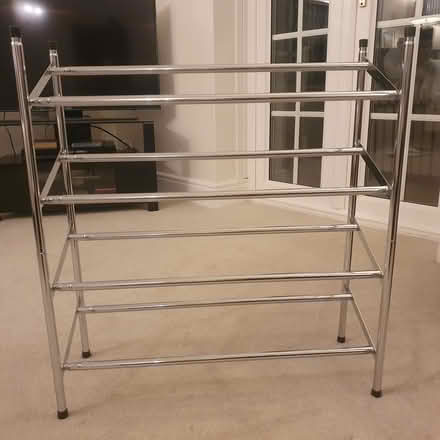 Photo of free Metal 4 Tier Extendable Shoe Rack (Welwyn Garden City AL8) #1