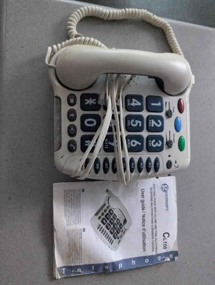 Photo of free Geemarc landline phone for those with visual and /or hearing impairment (Hove BN3) #1