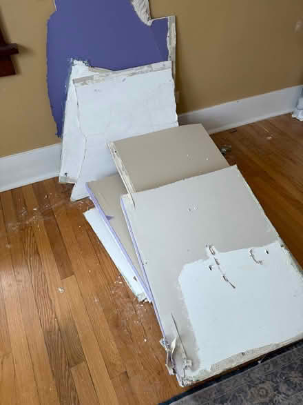 Photo of free Drywall and lumber (Downtown westmont) #4