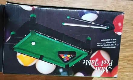 Photo of free Mini Pool Table. BNIB. (Chichester PO19) #3