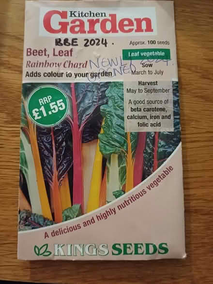 Photo of free Rainbow Chard seeds (Chichester PO19) #1