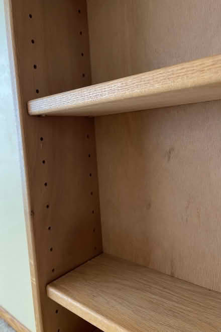Photo of free Wood Display Shelving Unit (near the Cupertino Library) #2