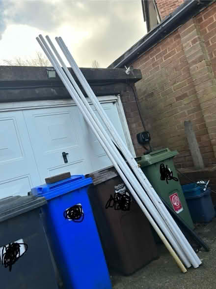Photo of free Lengths of plastic pipe (Carterknowle S7) #1