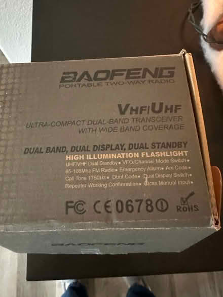 Photo of free Smal UHF/VHF radio (Newbeg) #1