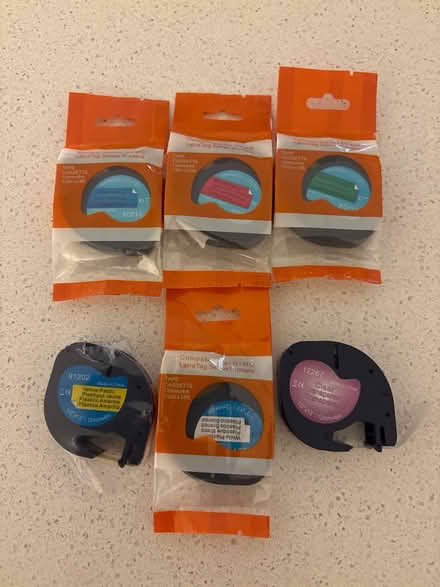 Photo of free 6 DYMO Letra Tag ribbons (Abingdon OX14) #1