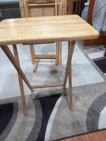 Photo of free Foldable tray tables (Stuyvesant Heights) #3