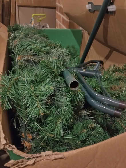 Photo of free 6ft Plastic Christmas Tree (Belper, DE56) #1