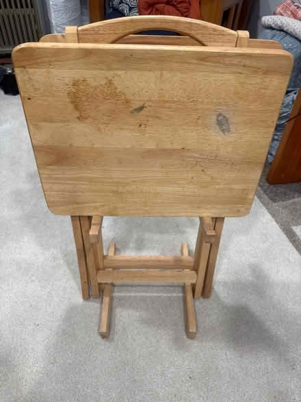 Photo of free Foldable tray tables (Stuyvesant Heights) #1