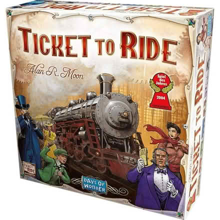 Photo of Ticket to Ride game (East Somerville) #1