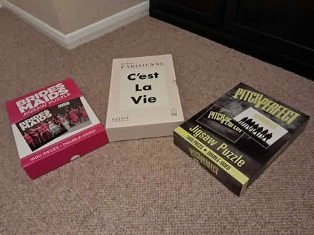 Photo of free Three unused/uncompleted Jigsaw Puzzles (Lower Earley RG6) #1