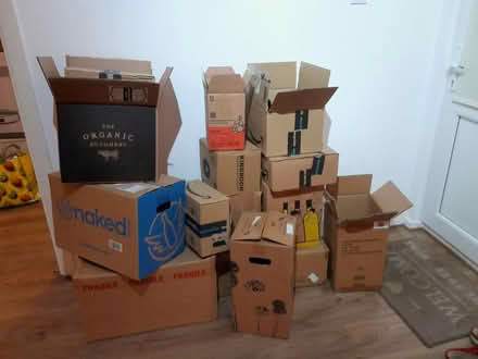 Photo of free Cardboard boxes (Sandylands morecambe LA3) #1