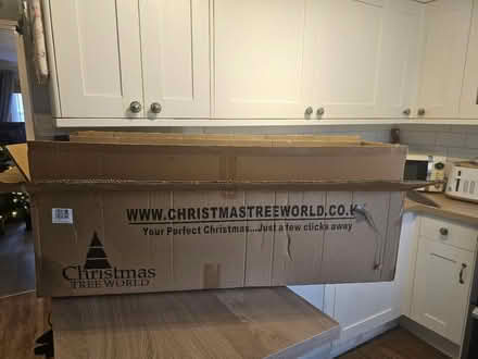 Photo of free 2 christmas tree boxes (Malvern Link WR14) #1