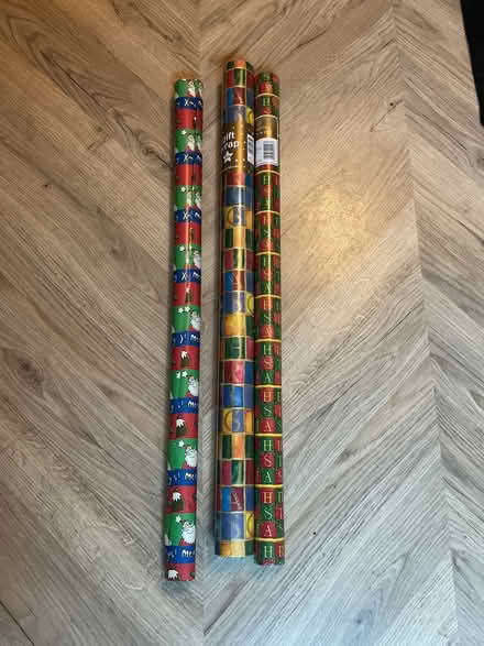 Photo of free 7 meters Christmas wrapping paper (BH14) #1