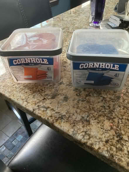 Photo of free 8 Corn hole bags (Far West side of Danbury) #1