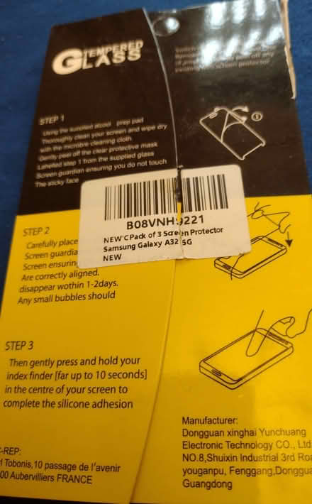 Photo of free Screen protector for Samsung galaxy A32 5g (Goldsworth Park GU21) #1