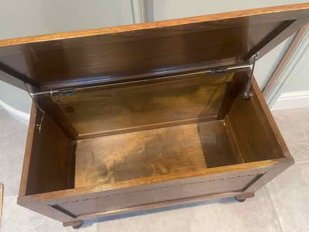 Photo of free Antique Wooden chest/ blanket box (Lower Weston) #2