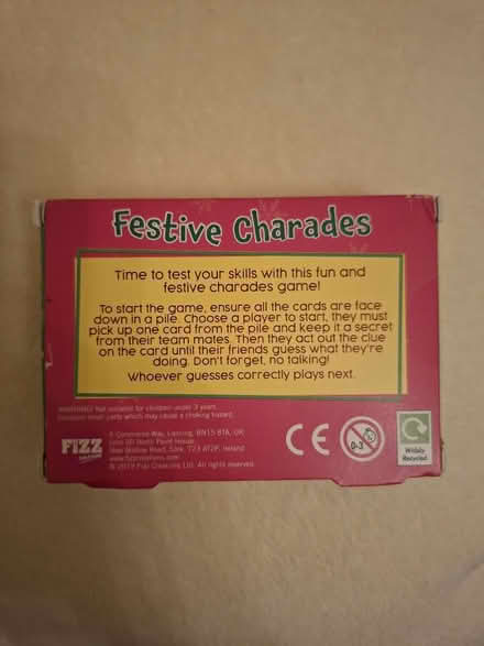 Photo of free Christmas Charades Game (Welling DA16) #2