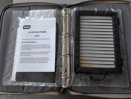 Photo of free RNIB writing frame (Hove BN3) #1