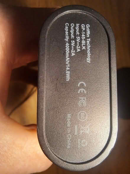 Photo of free Griffin Technology 4000 mAh power bank (Stargate NE40) #1