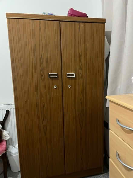 Photo of free Vintage wooden wardrobe (Uppingham Road, LE5) #1