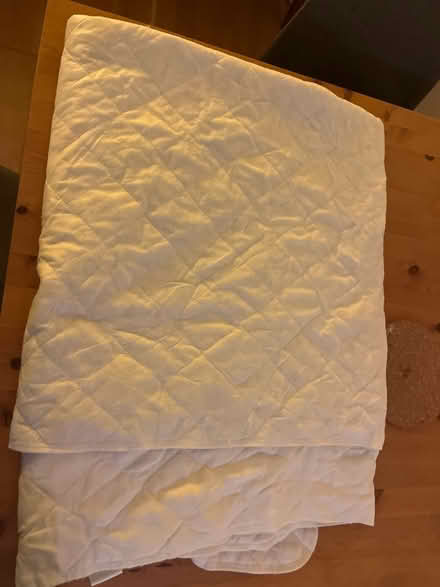 Photo of free Mattress cover (Canary wharf E14) #1