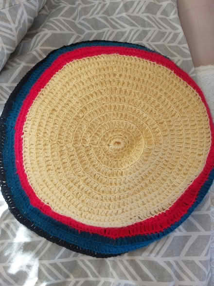 Photo of free Large cushion with crochet cover (Bournemouth BH4) #2