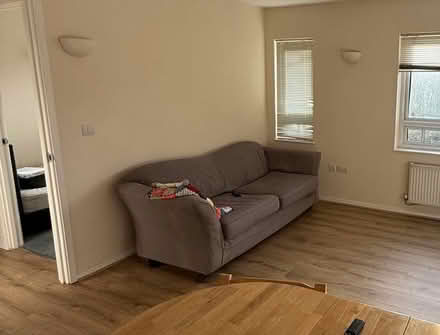 Photo of free Grey sofa (Feltham) #1