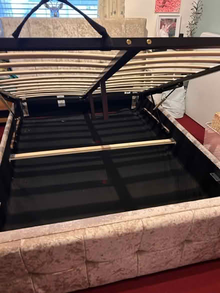 Photo of free Double ottoman bed ( No Mattress) (Redditch, Worcestershire B98) #2