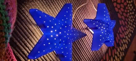 Photo of free 2 x blue star lights (Spon End CV5) #2