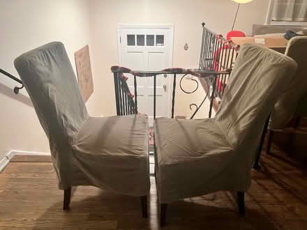 Photo of free Table and chairs with covers (N. Stamford) #1