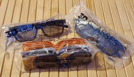 Photo of free 3D glasses, different types (Barton/Headington, OX3) #3