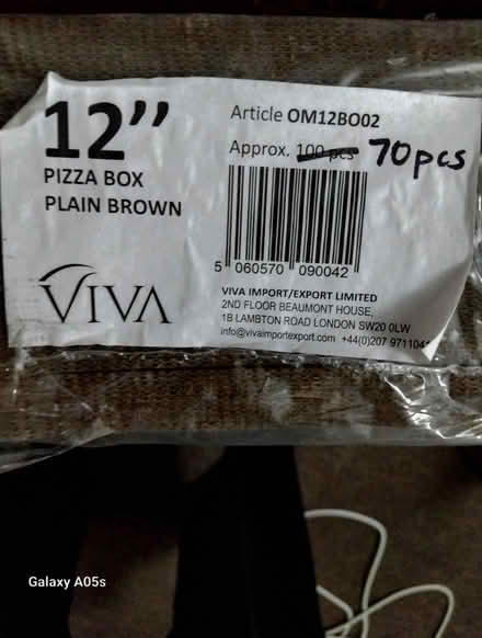 Photo of free 12 inch pizza boxes (Catford South SE6) #4