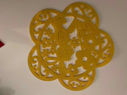 Photo of free Yellow bunny decoration (Kingston KT2) #1