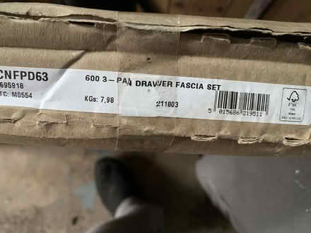 Photo of free Wickes SOFIA White kitchenfascia panels (Woodhouses M33) #2