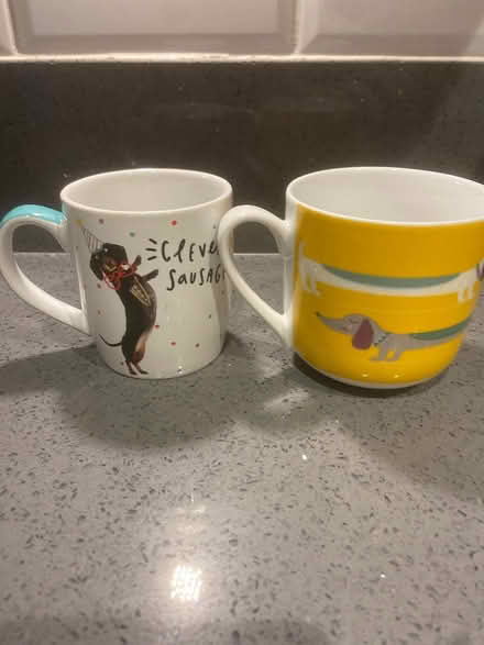Photo of free 2 sausage dog mugs (hazel grove SK7) #3