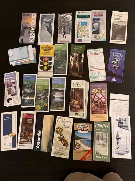 Photo of free Bay Area and California maps (North Berkeley) #1