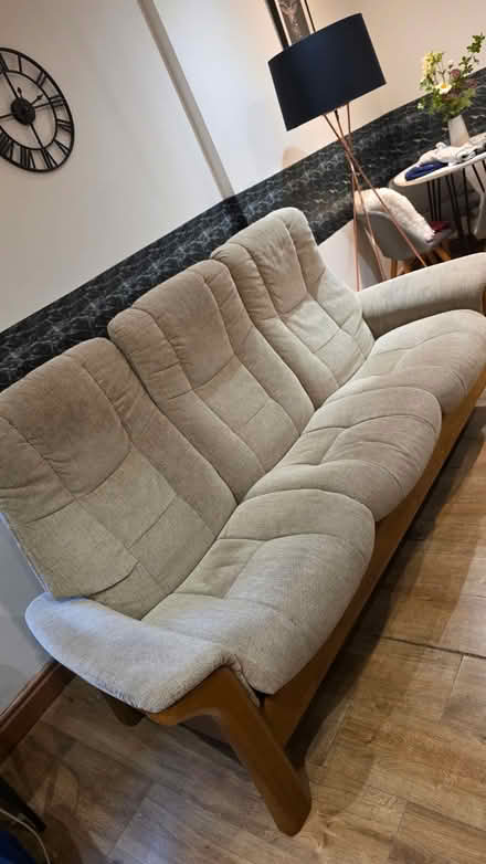 Photo of free 3 seater recliner sofa (MK429) #2