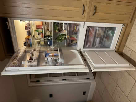 Photo of free Zanussi fridge/freezer (St John's TN13) #1