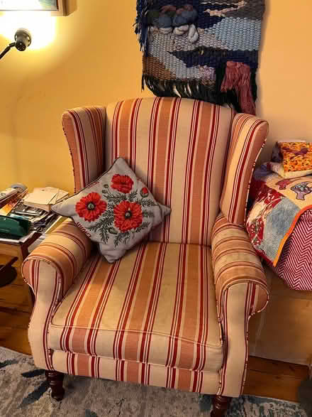 Photo of free Very comfy wingback armchair (Blackheath, SE3) #3