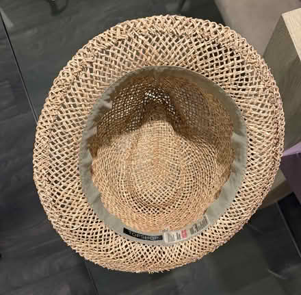 Photo of free Topshop Straw Hat with Black Trim (Charlton SE18) #4