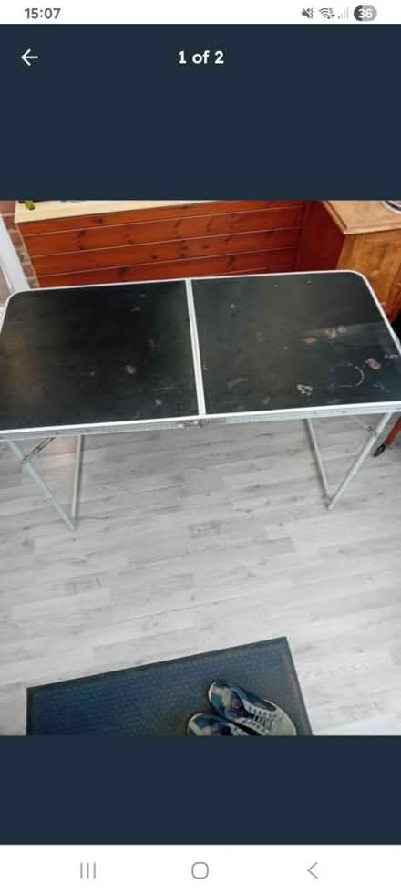 Photo of free Fold up table-ideal for carboot etc (Blandford DT11) #1